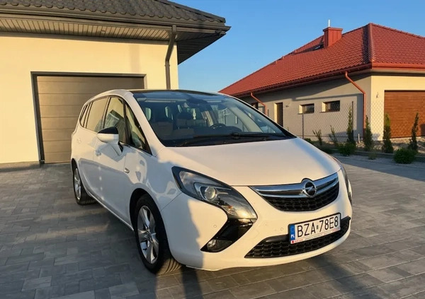 Opel Zafira cena 34900 przebieg: 190000, rok produkcji 2014 z Zambrów małe 301